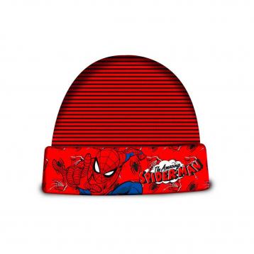 Cappello bimbo con risvolto spider-man