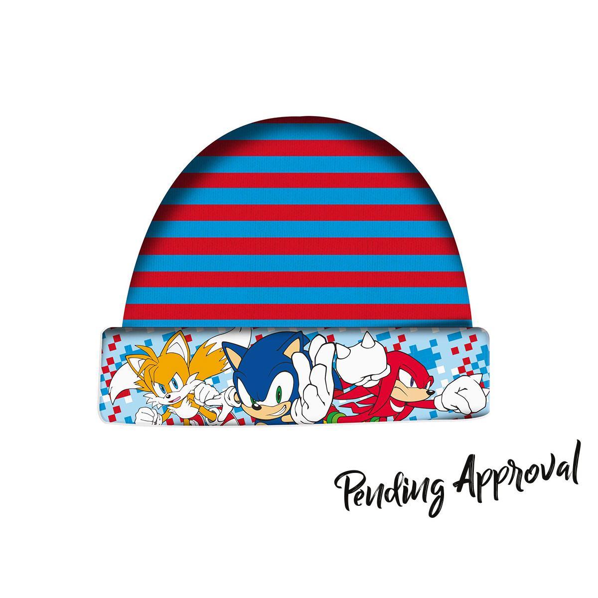 Cappello bimbo risvolto sonic