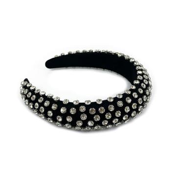 Cerchietto bombato multistrass