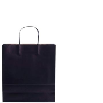 Shopper in carta h.37 x l.27 x p.12 cm colore eco blu scuro