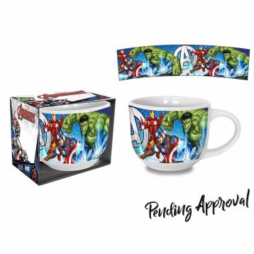 Tazza jumbo in gres 380ml Avengers