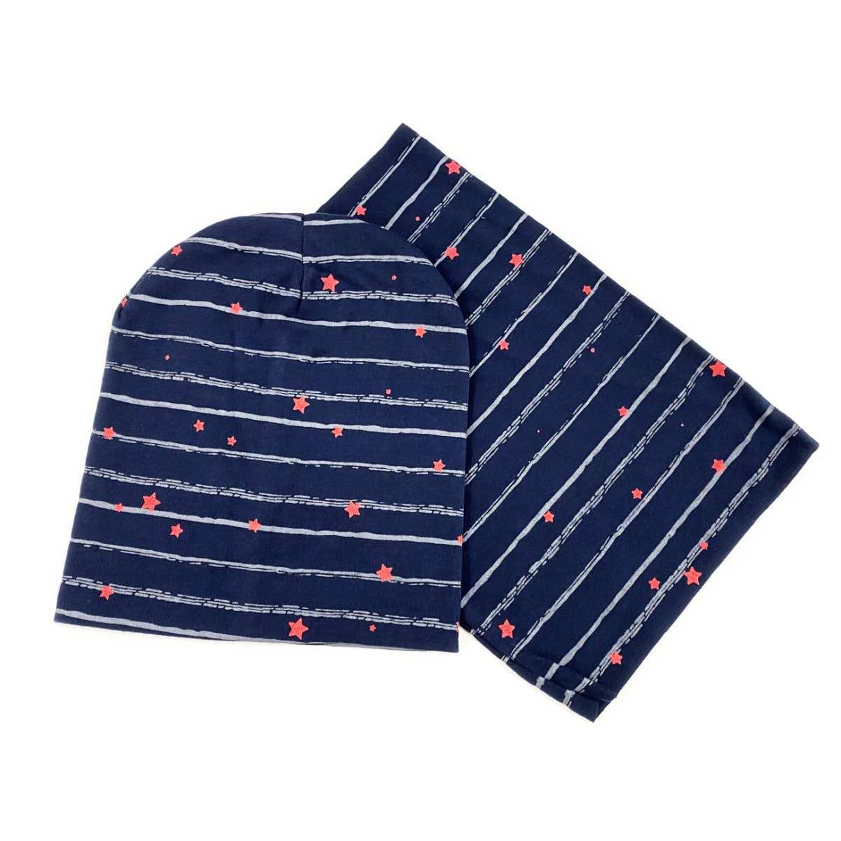 Set bimbo sciarpa e cappello star hero polo play