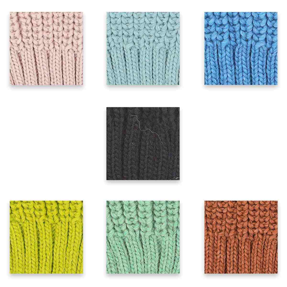 Cappello a maglia donna capoverde