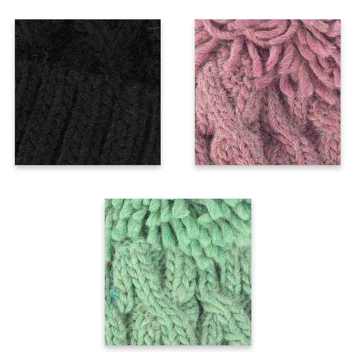 Cappello a maglia donna capoverde