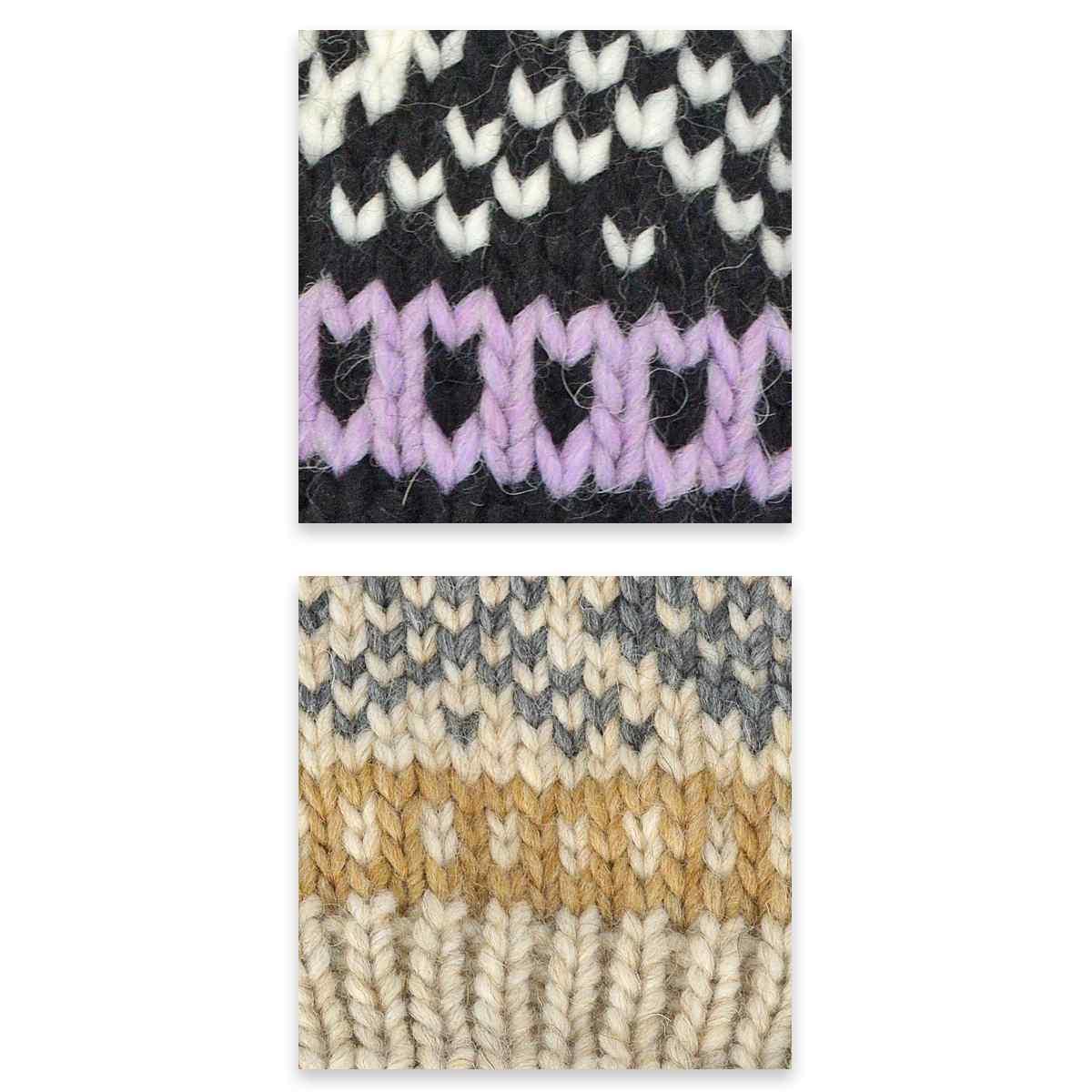 Cappello a maglia donna con pon pon in ecopelliccia Capoverde