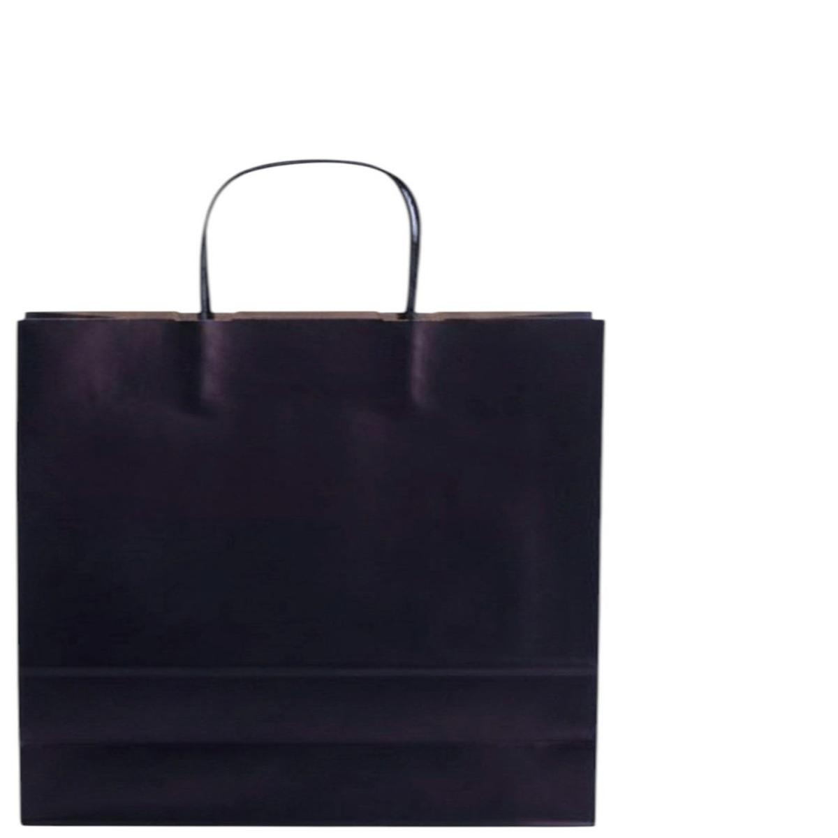 Shopper in carta h.41 x l.36 x p.12 cm colore eco blu scuro