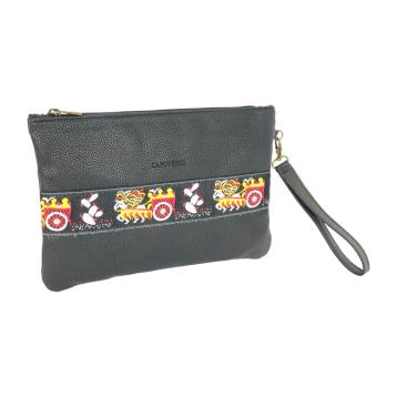 Tracollina con decorazione nastro siciliano Capo Verde Made in Italy