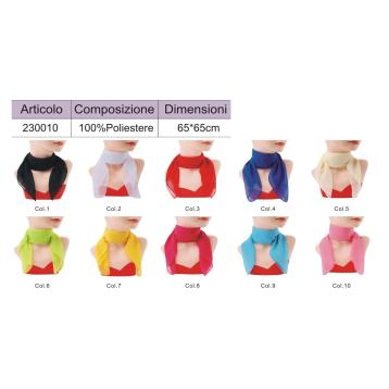 Foulard donna in poliestere coveri collection