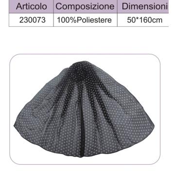 Sciarpa donna in poliestere coveri collection