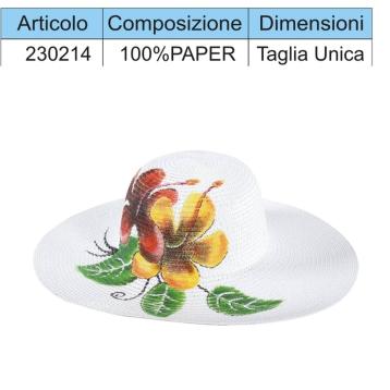 Cappello 100% carta coveri collection