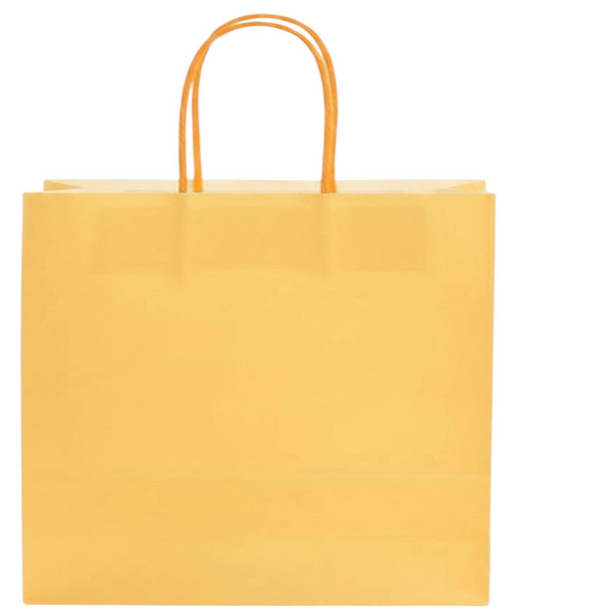 Shopper in carta h.49 x l.45 x p.15 cm colore crema