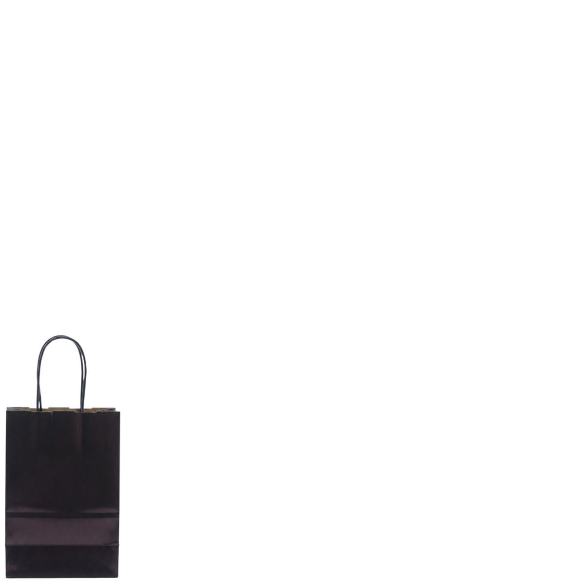 Shopper in carta h.21 x l.14 x p.8 cm colore blu notte