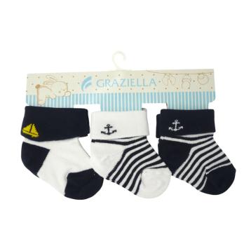 Tris calzini bimbo Graziella