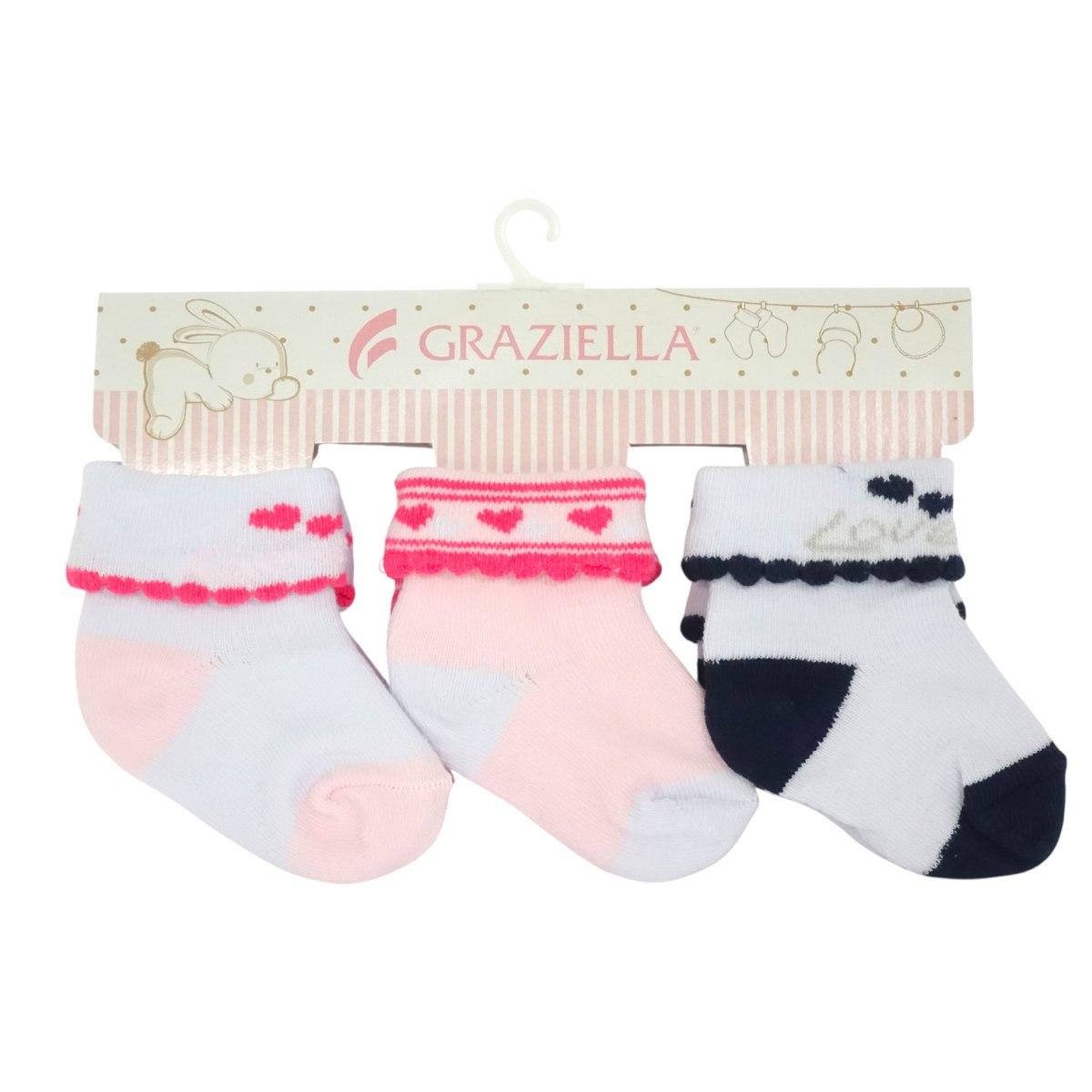 Tris calzini bimba Graziella