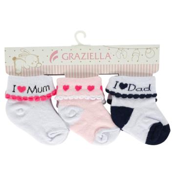 Tris calzini bimba Graziella