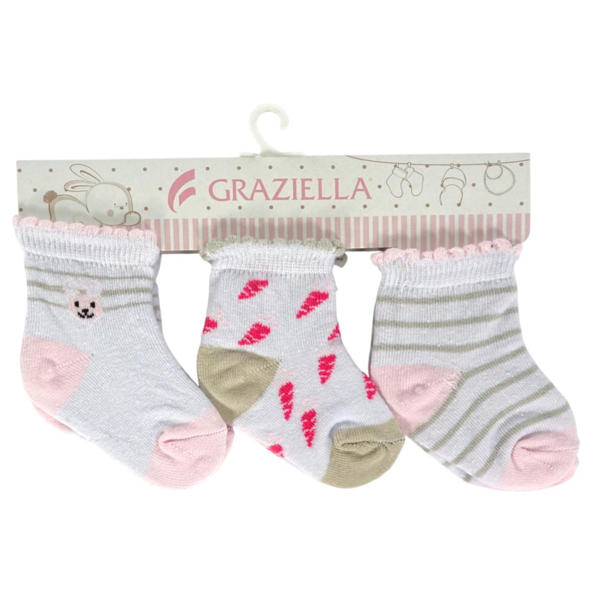 Tris calzini bimba Graziella
