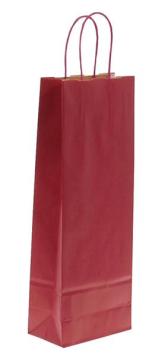 Shoppers carta porta bottiglie H39,5 X L14 X P8,5 colore bordo'