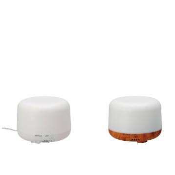 Diffusore elettrico di fragranza cilindrico con led rgb d.12,5x h.10 cm