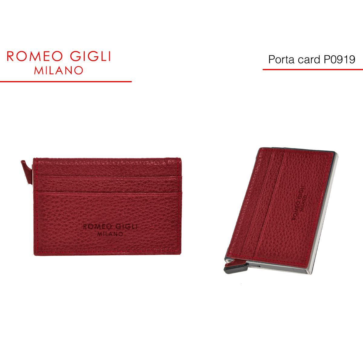 Portacarte di credito uomo Romeo Gigli Milano