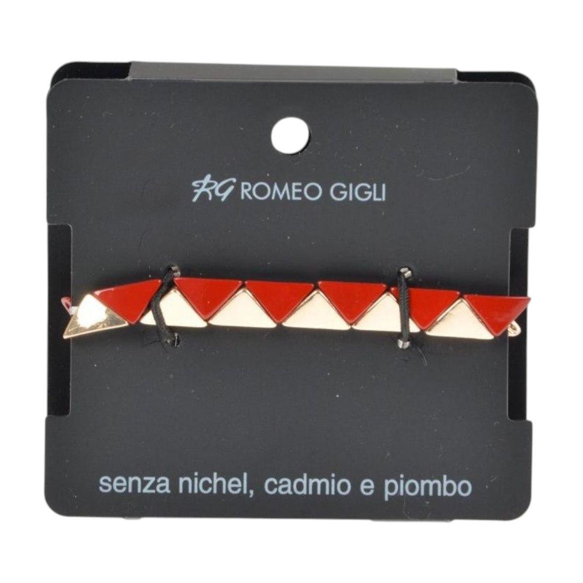 Bracciale donna elasticizzato design geometrico Romeo Gigli