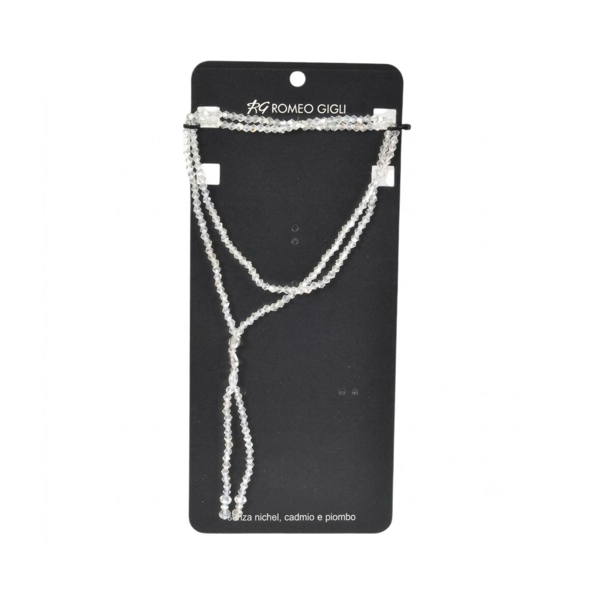 Collana donna lunga con pietre sfaccettate Romeo Gigli
