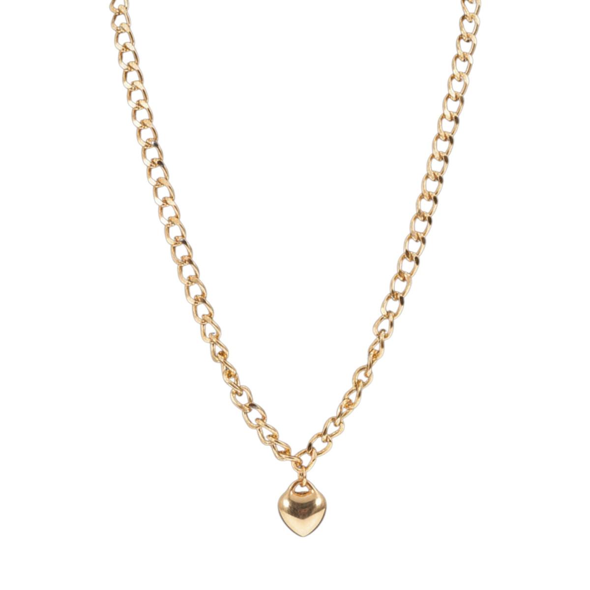 Collana oro donna charm cuore Romeo Gigli