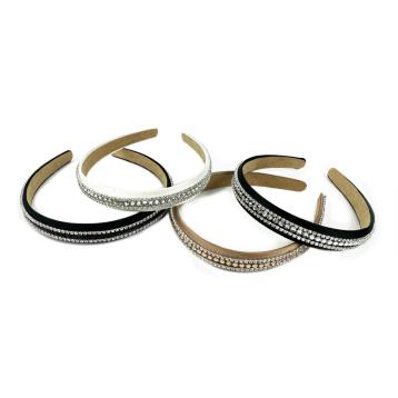 Cerchietto con catena strass