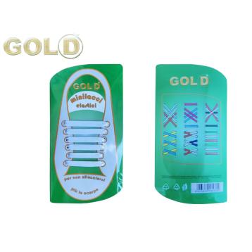 Lacci elastici per scarpe colore bianco marca Gold