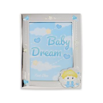 Cornice bambino angelo celeste 13 x 18