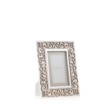 Cornice portafoto damasco legno olmo 9x13 cm