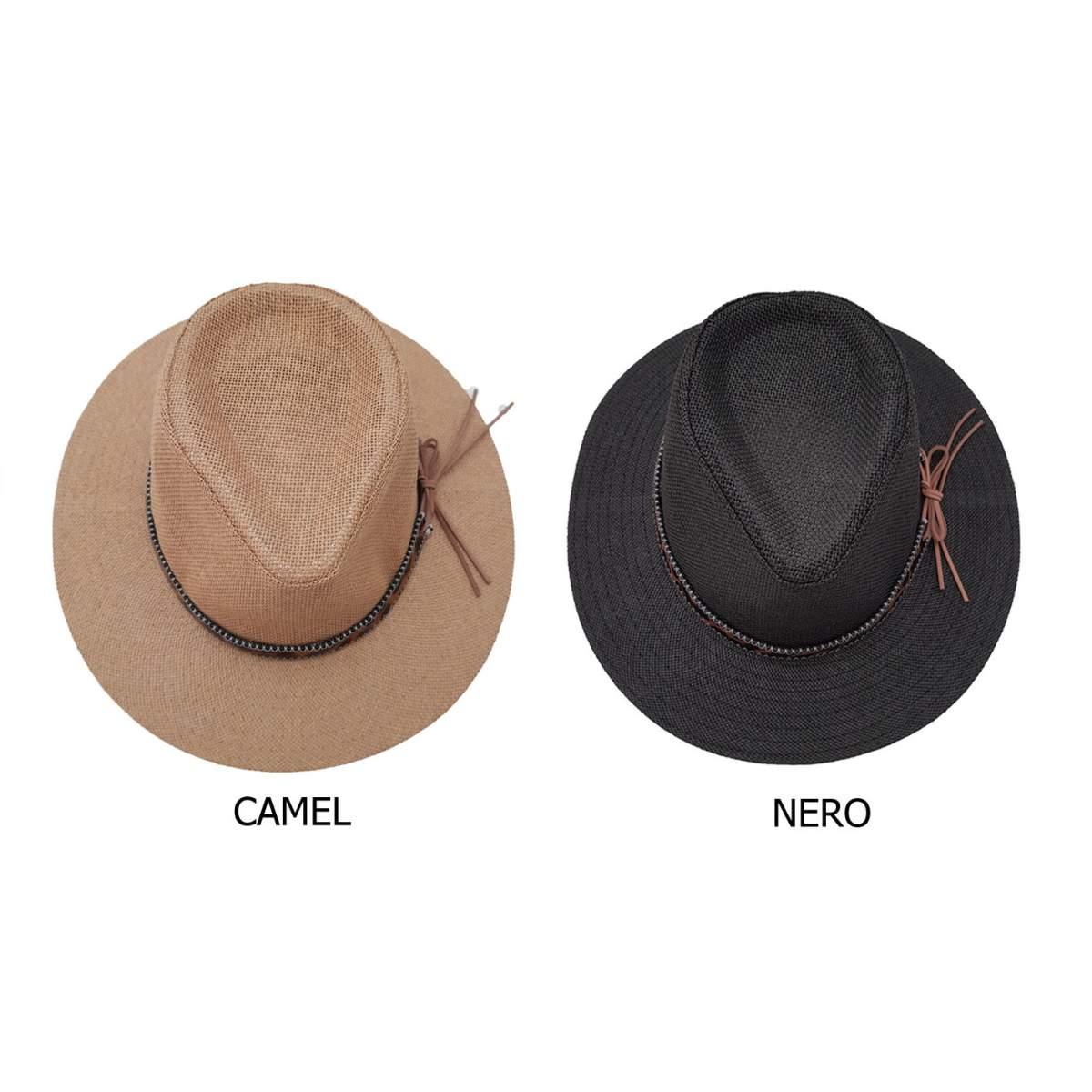 Cappello uomo falda larga Too Chic