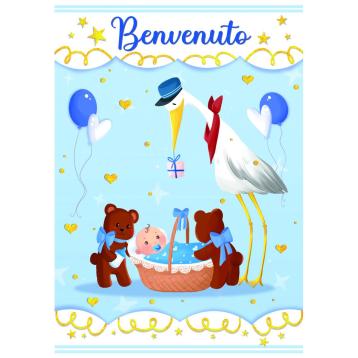 Biglietti tanti  auguri 2 soggetti   nascita