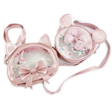 Tracollina bimba con orecchie catty e mouse le kikke