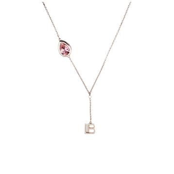 Collana con cristallo e pendente Laura Biagiotti