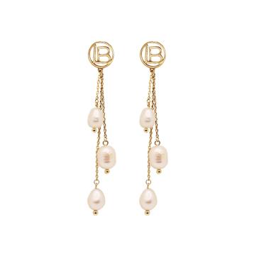 Orecchini con perle pendenti Laura Biagiotti