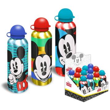 Borraccia in alluminio 500 ml topolino