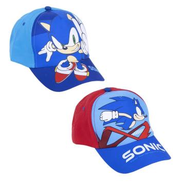 Cappello bimbo con visiera Sonic
