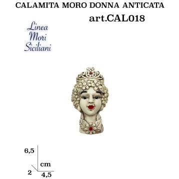 Calamita in resina moro donna anticata giardini di marzo