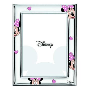 Cornice portafoto bimba 9x13 cm Minnie mouse rosa Valenti
