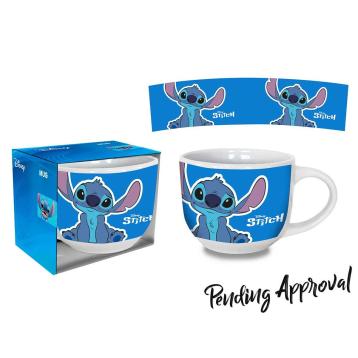 Tazza jumbo in gres 380ml Stitch