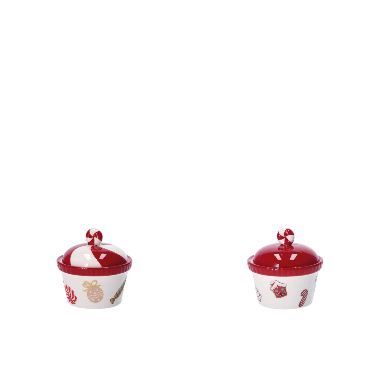 Scatola muffin in ceramica d10 x h10 cm