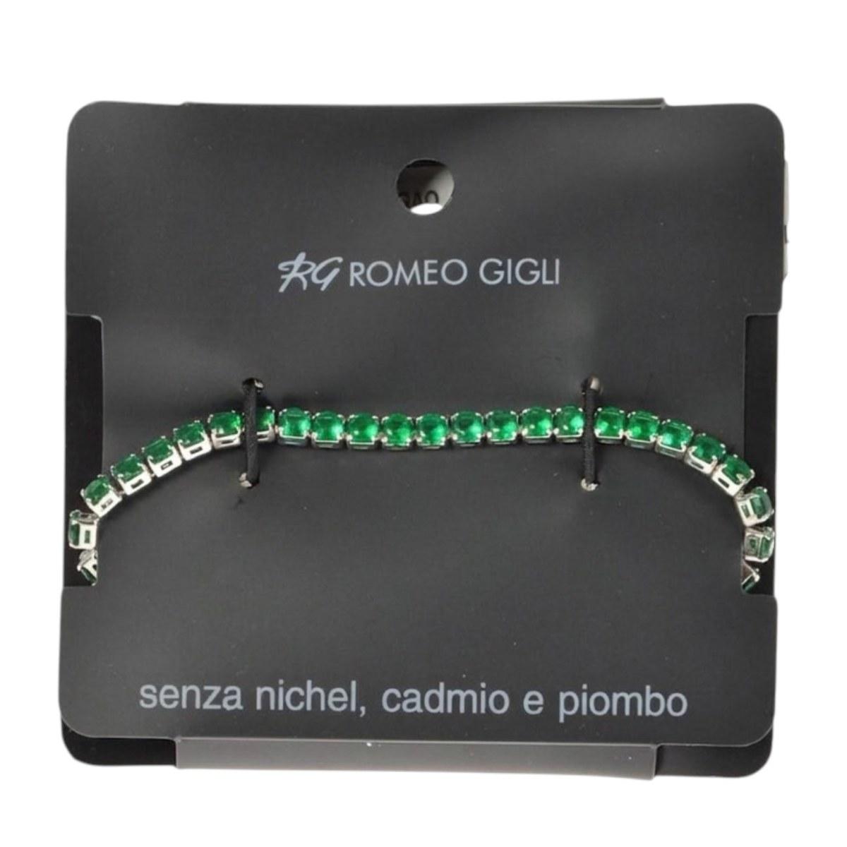 Bracciale donna tennis verde RG Romeo Gigli