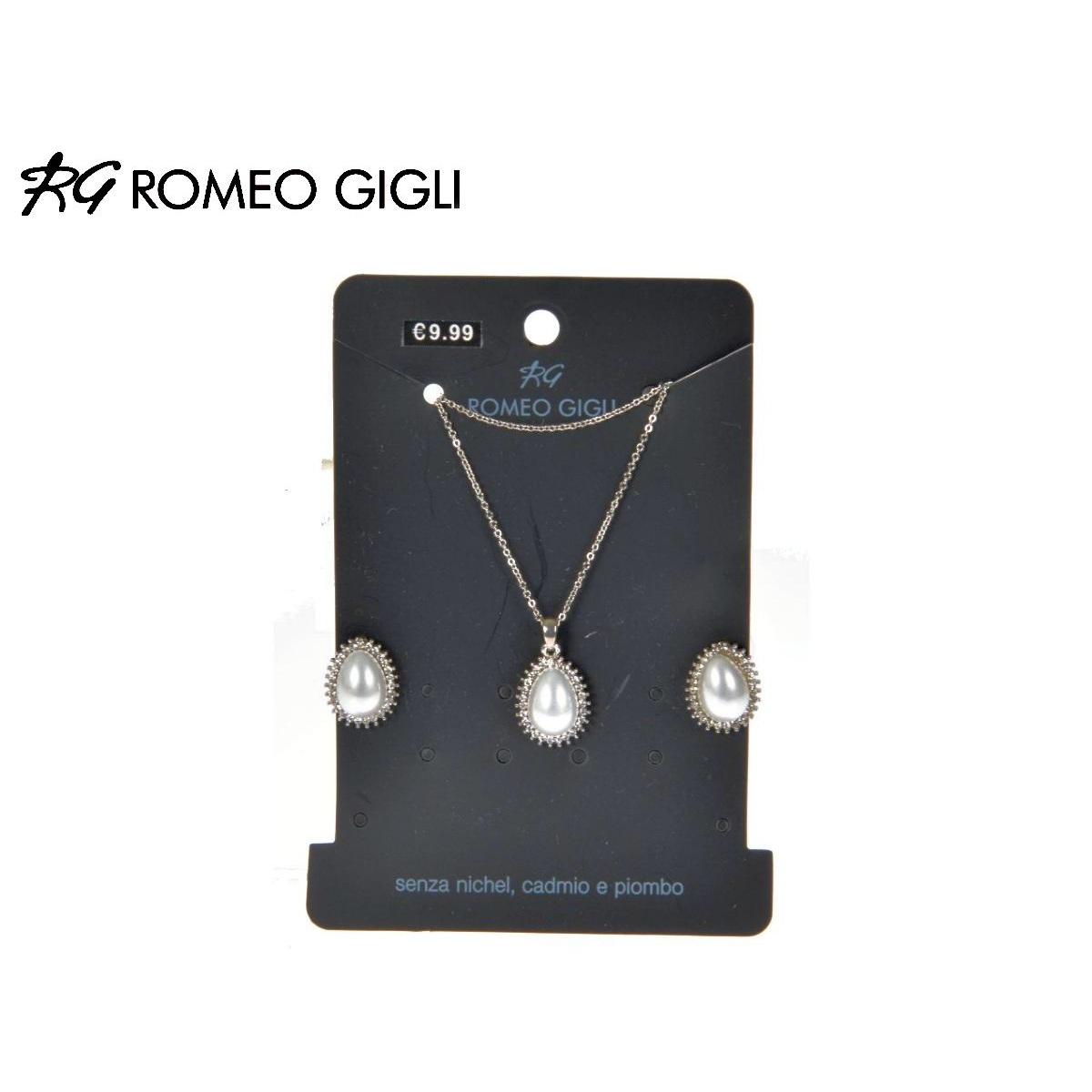 Coordinato collana e orecchini RG Romeo Gigli