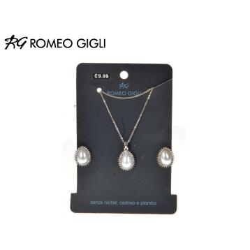 Coordinato collana e orecchini RG Romeo Gigli