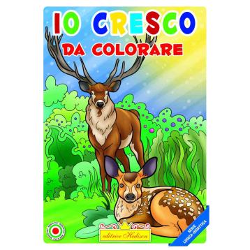 Libro da colorare  Io cresco serie ludica didattica