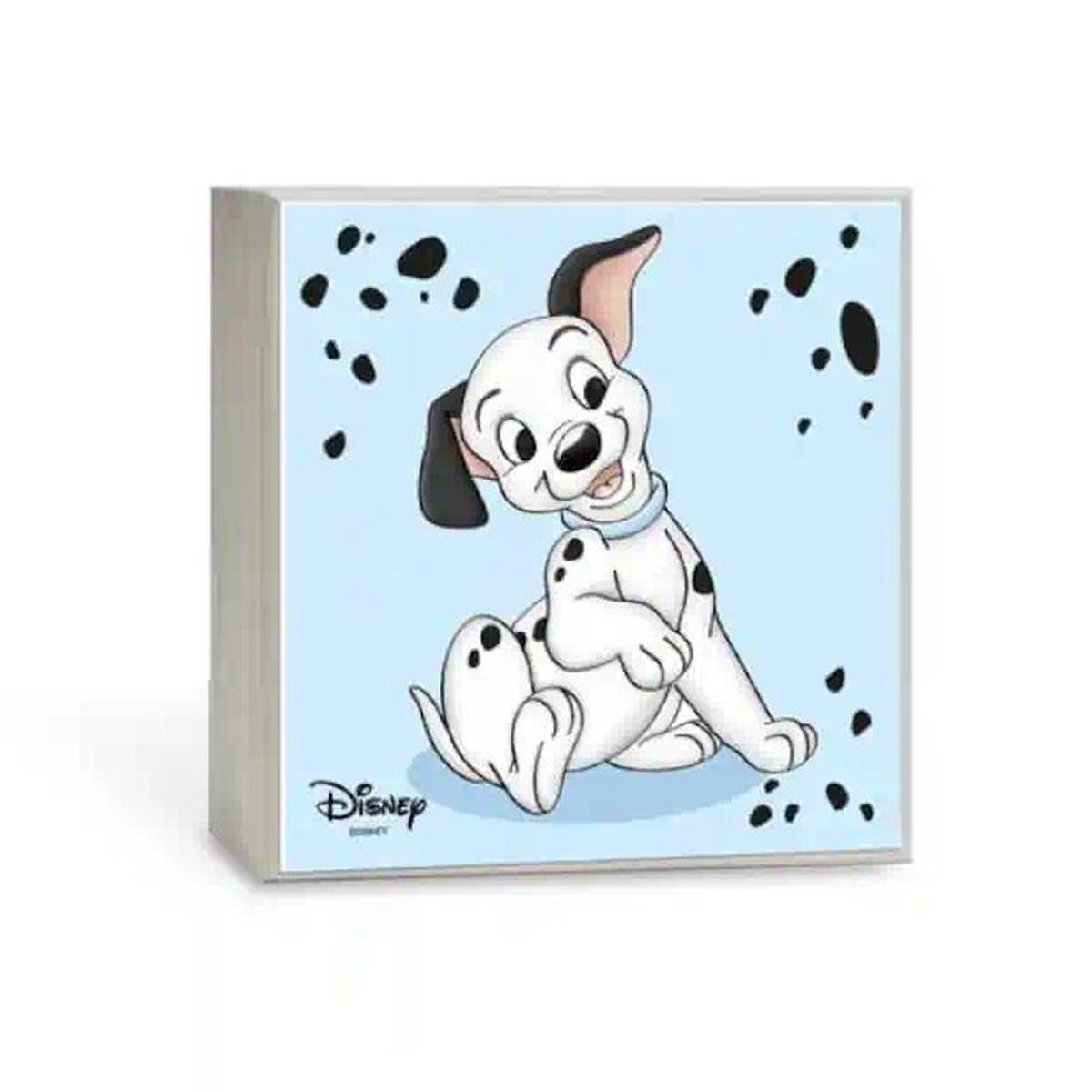 Lampada da comodino soffio Carica dei 101 Dalmata 14x14 cm Valenti