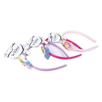 Cerchietto gummy unicorni Unicorn e cloud Le Kikke