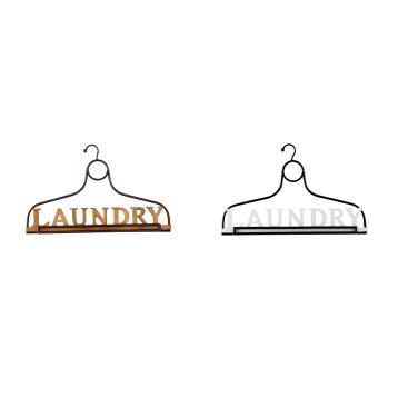 Decorazione in mdf e metallo modello Laundry 50 x 3 x h31,5 cm