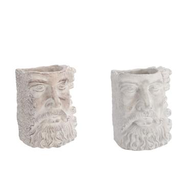 Vaso in cemento Zeus 17,5x17x h.22 cm