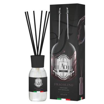 Diffusore di fragranza con midollini vino Fragolino 125 ml.